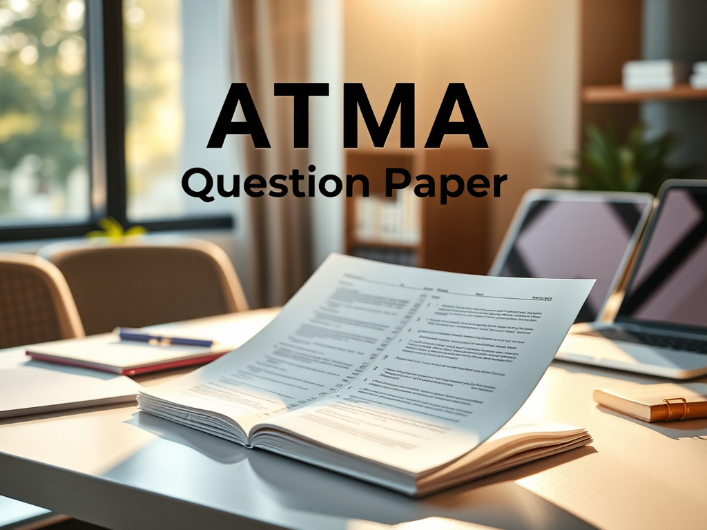 ATMA Previous Year Question Paper