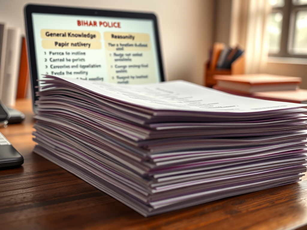 Bihar Police Previous Year Question Paper