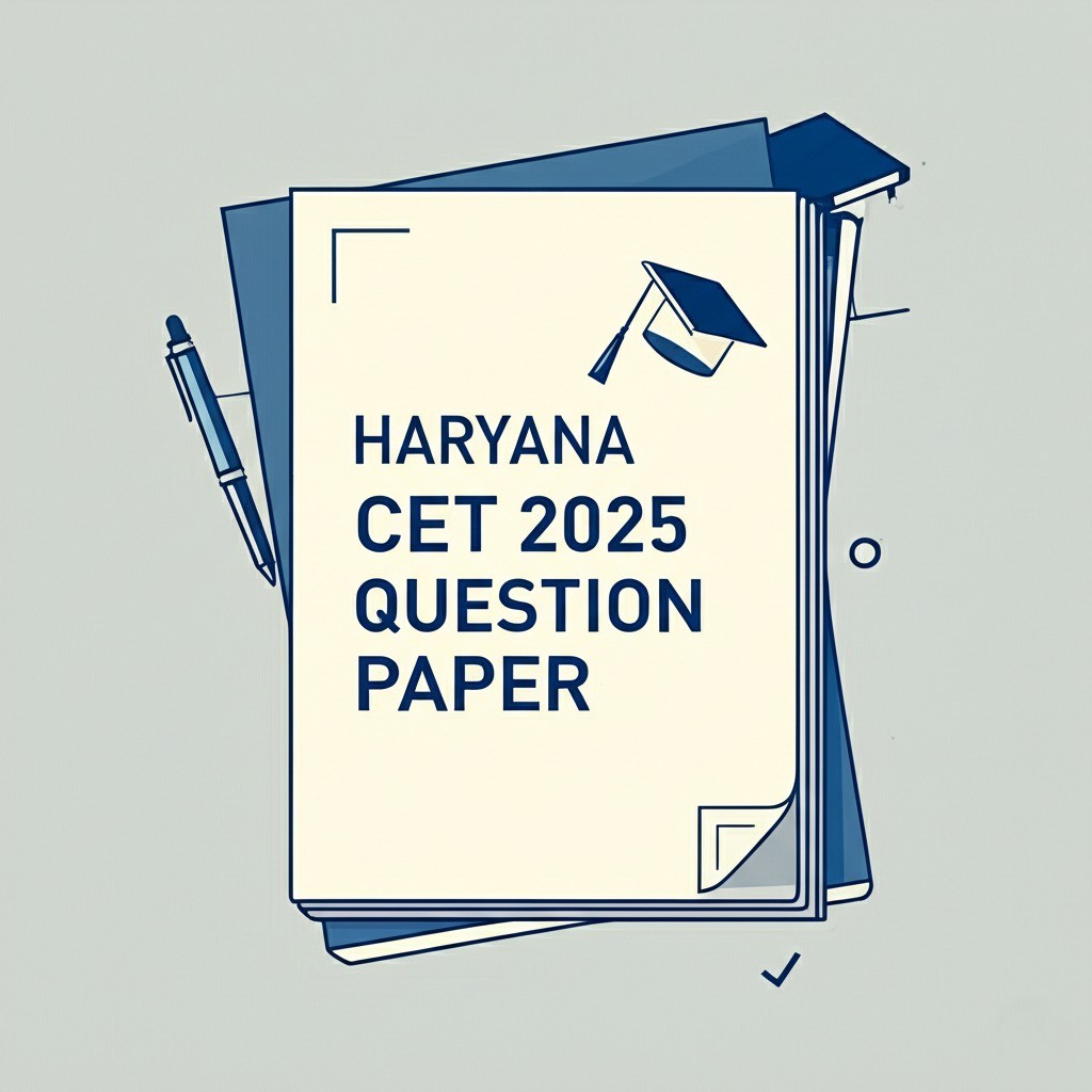 Haryana CET 2025 question paper
