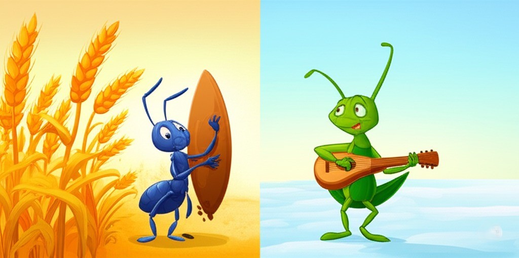The Ant and the Grasshopper