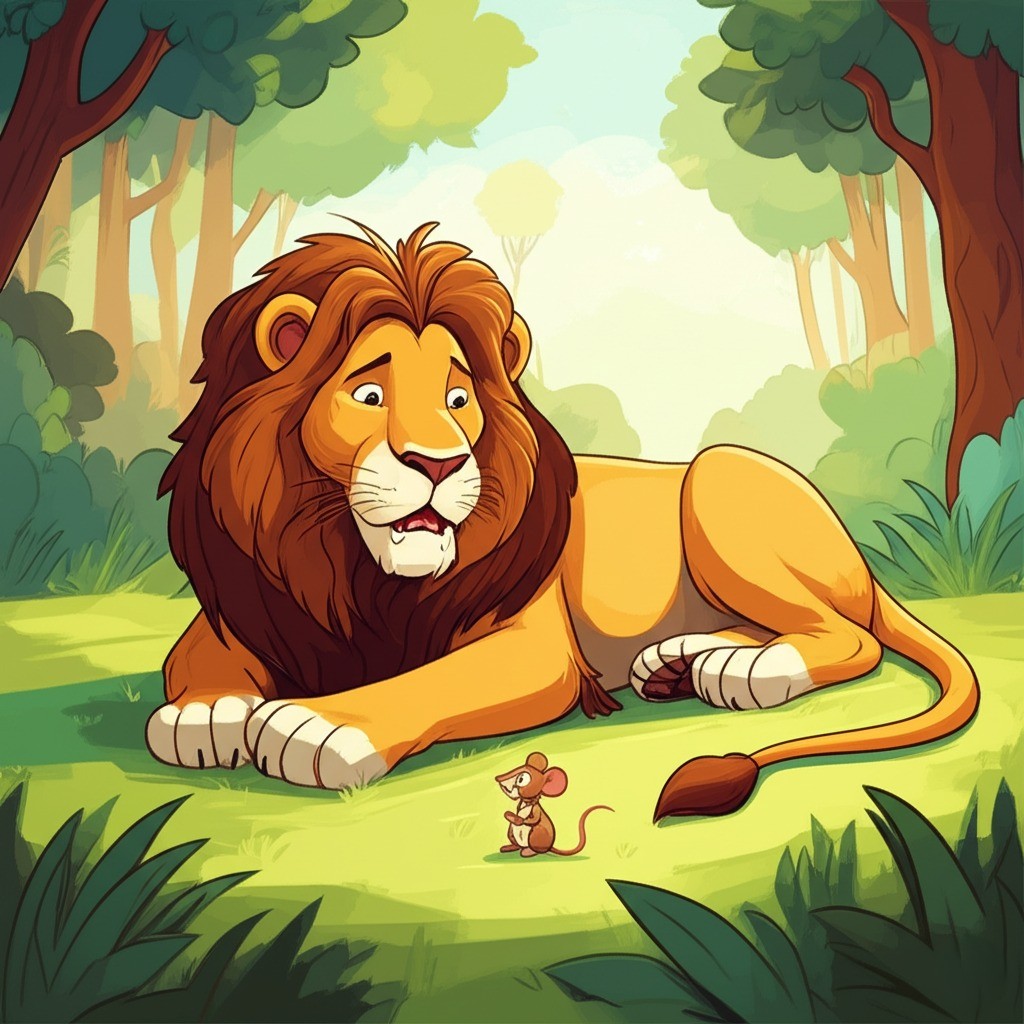 The Lion and the Mouse