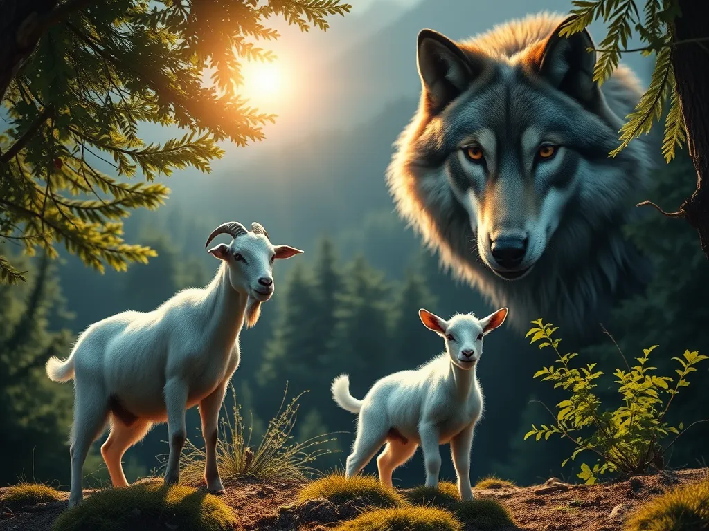 Bakri aur Bhediya ki Kahani