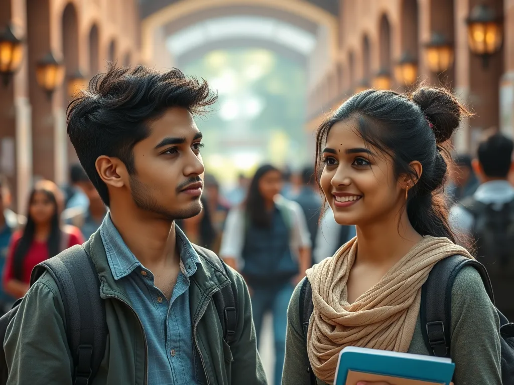 College Love Story in Hindi