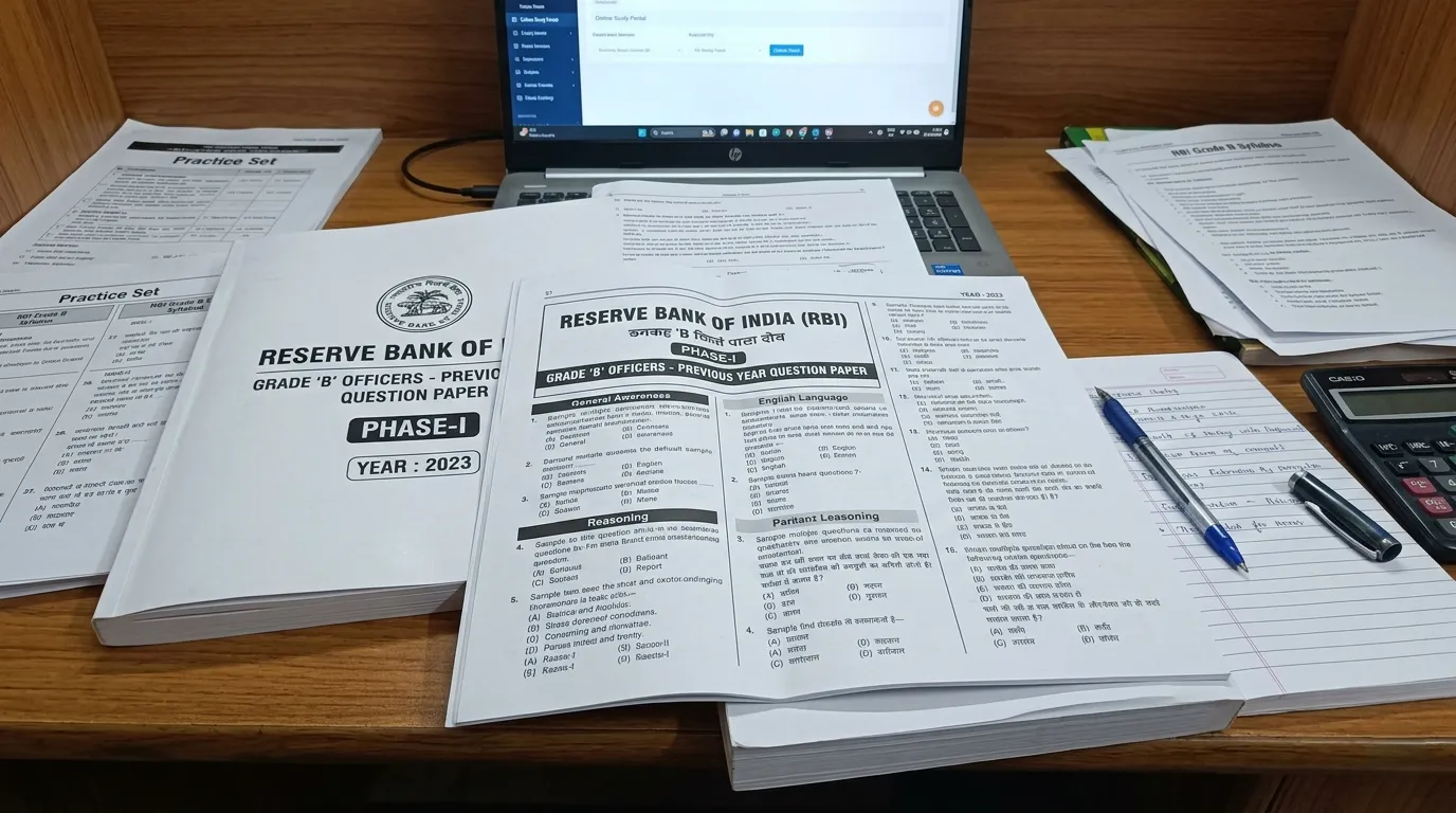 RBI Grade B Previous Year Question Paper