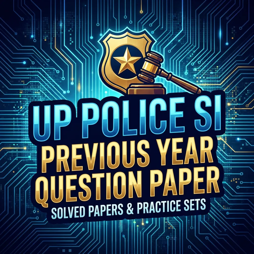 UP Police SI Previous Year Question Paper