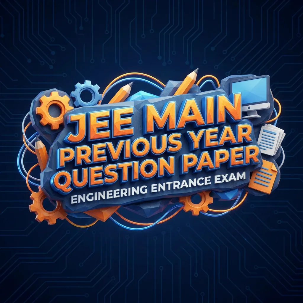 JEE Main Previous Year Question Paper