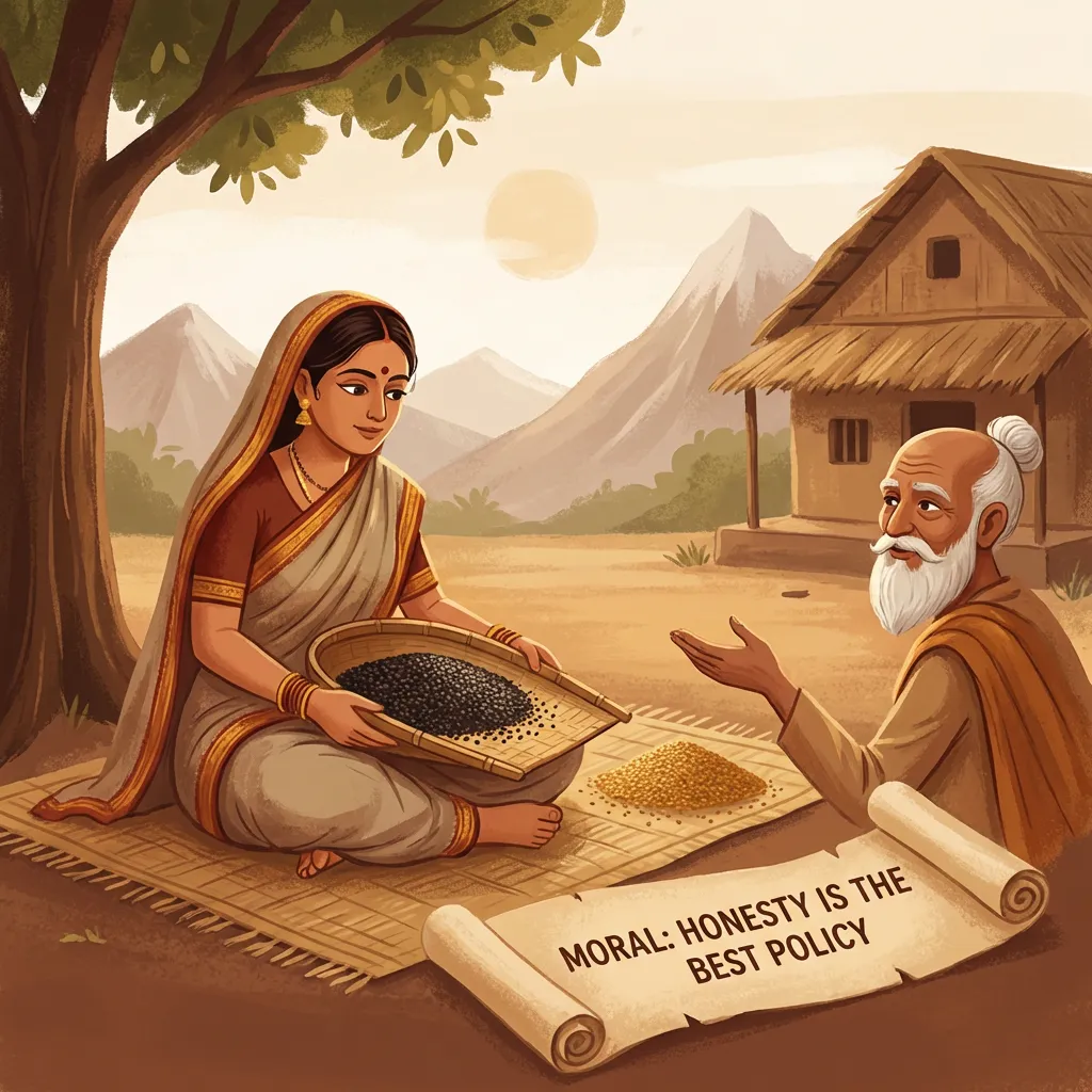 Brahmani And Sesame Seeds