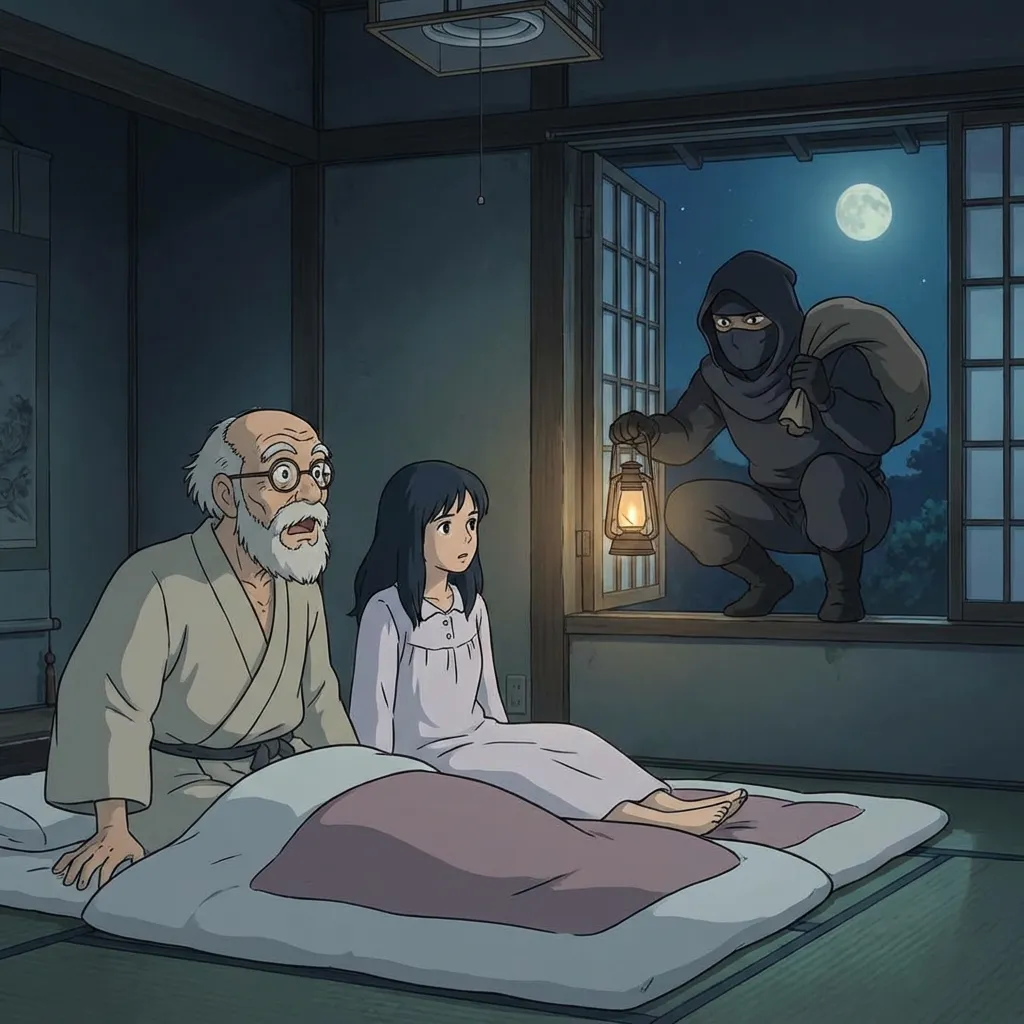 The Old Man Young Wife and Thief