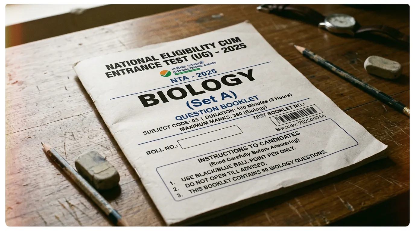 NEET Question Paper 2025 Biology