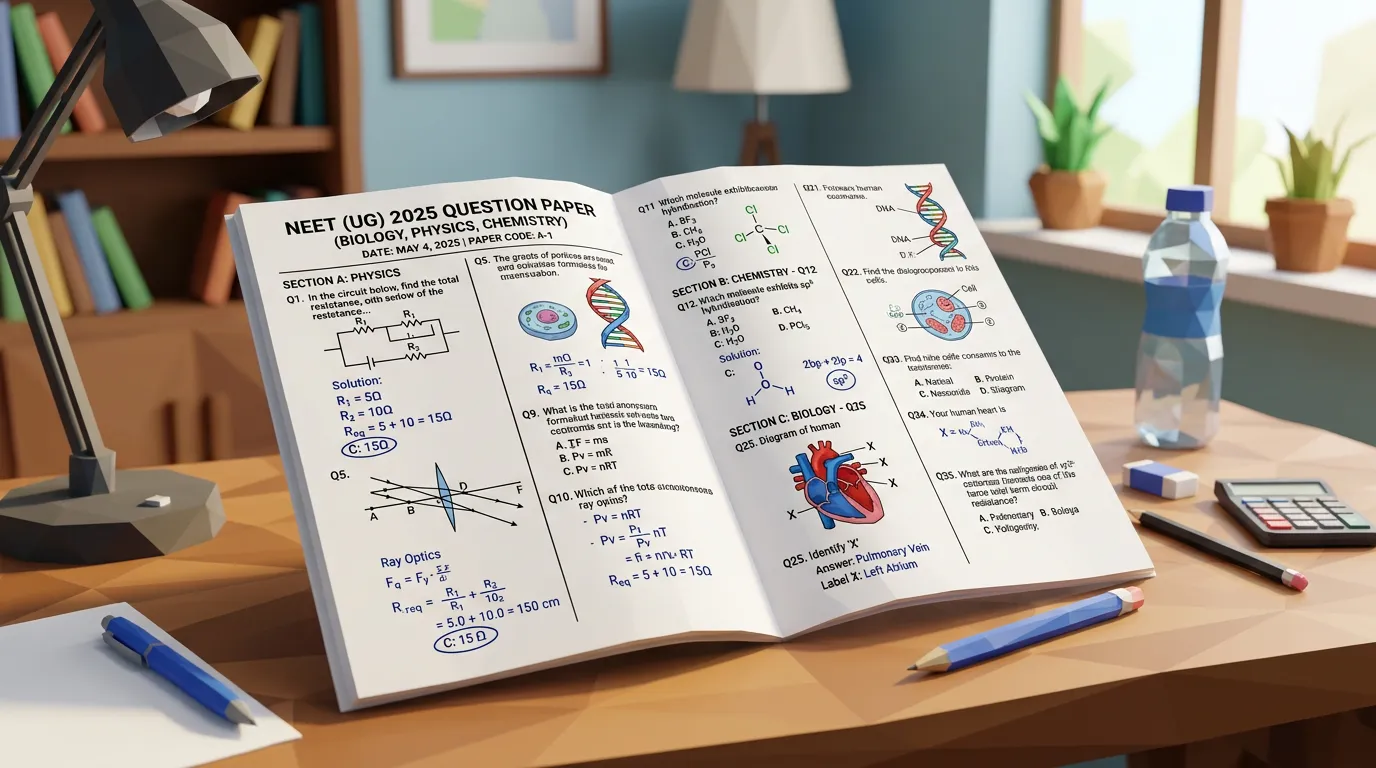 NEET Question Paper 2025