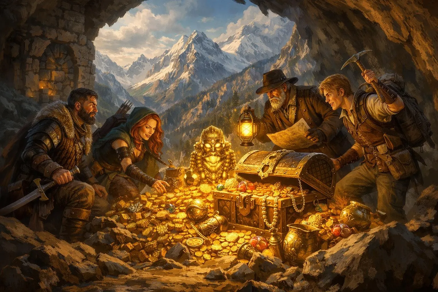 The Four Treasure-Seekers