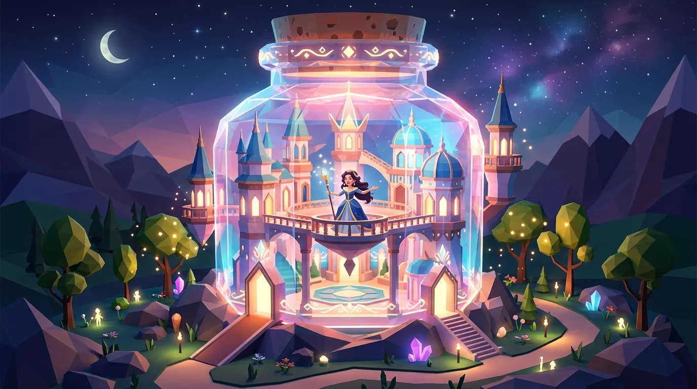 The Lady of the Glass Jar