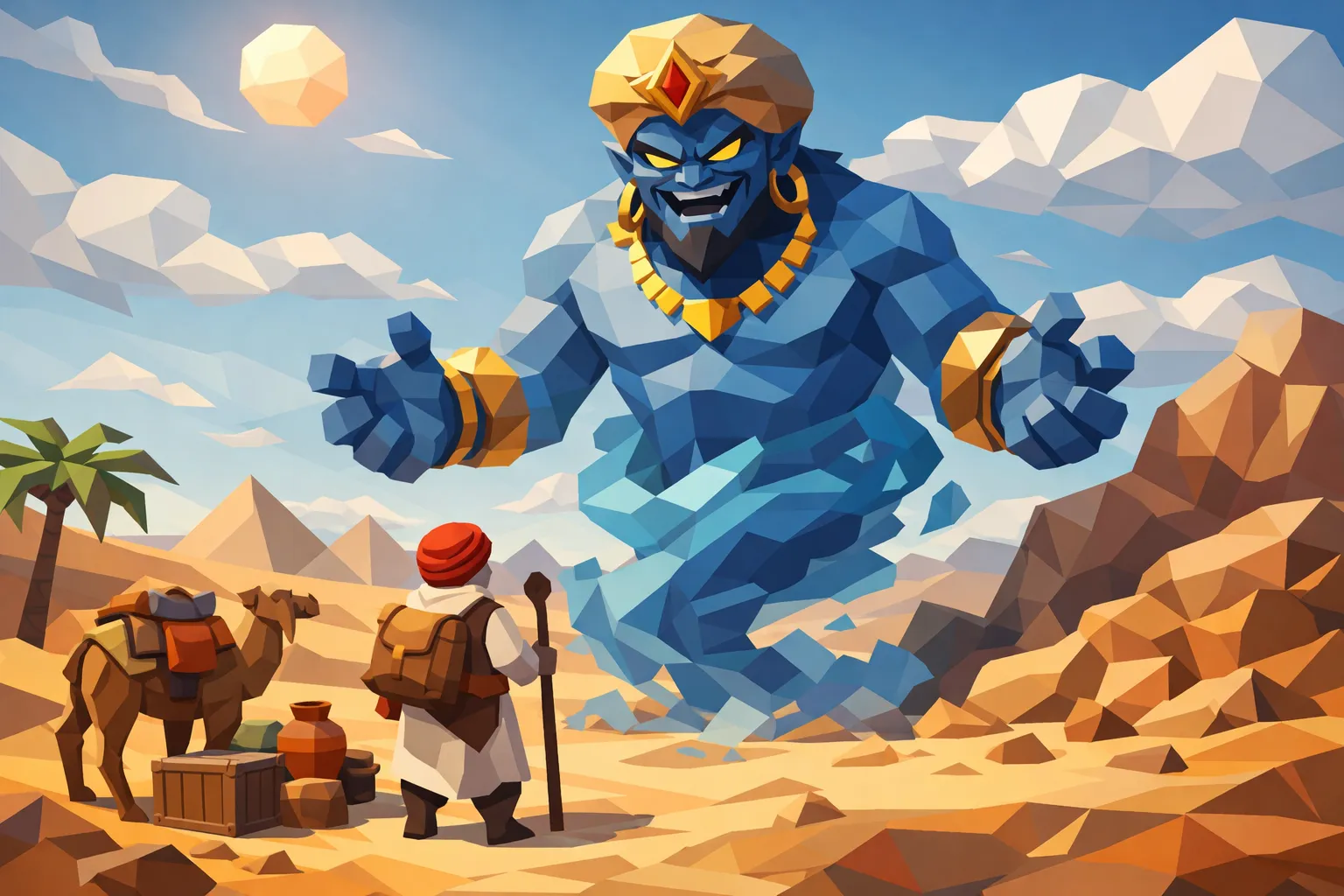 The Merchant and the Genie