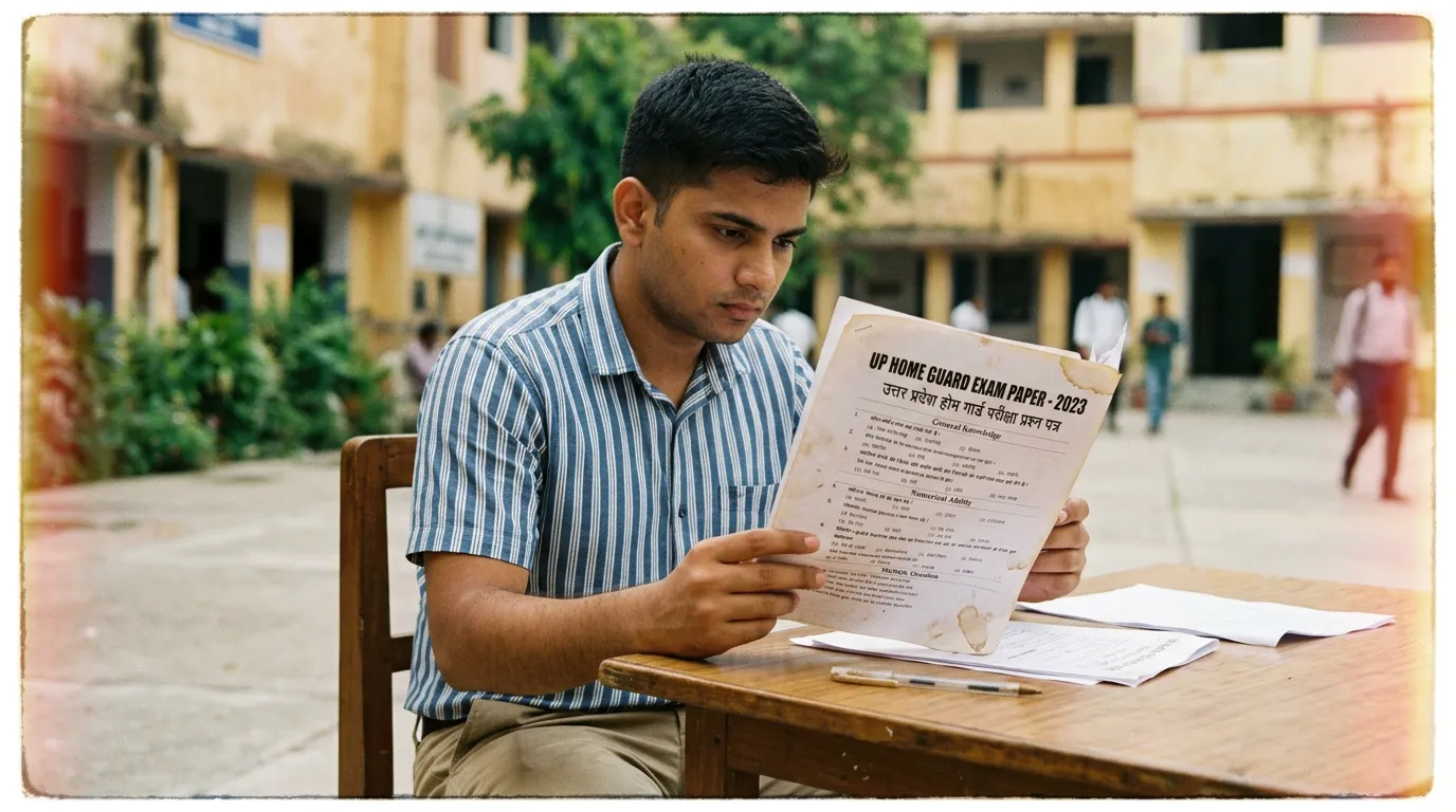 UP Home Guard Previous Year Question Paper
